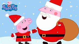 Peppa Pig Full Episodes üéÑ Santa‚Äôs Visit üéÑ Cartoons for Children [upl. by Shuma]