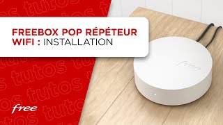 Freebox  installation du répéteur WiFi [upl. by Nedi]