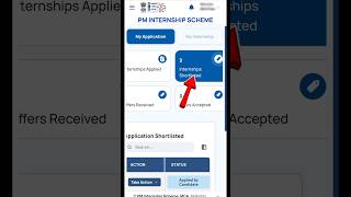 PM internship offer received  pm internship shortlisted new update pminternship shortvideo news [upl. by Blockus585]