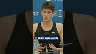 POSTGAME SOUNDBITES  Blue vs White Egor Demin byu basketball [upl. by Rusty]