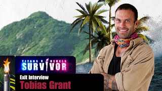 Survivor AU Titans vs Rebels Exit Interview Tobias Grant [upl. by Meyeroff971]