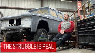 Biggest things that help to finish projects SWEPTLINE DODGE CUMMINS CONVERSION [upl. by Naivaf]