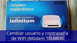 Cambiar nombre y contraseña del WiFi en Módem TELMEX Huawei HG659 o cualquier modelo [upl. by Hoisch]