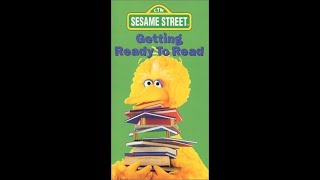 My Sesame Street Home Video Getting Ready To Read Sony Wonder Print [upl. by Volnak]