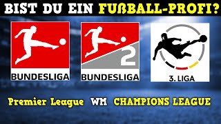 15 Fußball Quiz Fragen 1Bundesliga 2 Bundesliga amp Champions League  Fussball Quiz 2024 [upl. by Daley]