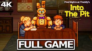 FIVE NIGHTS AT FREDDYS INTO THE PIT Full Gameplay Walkthrough  No Commentary【Full Game】4K Ultra HD [upl. by Woothen734]