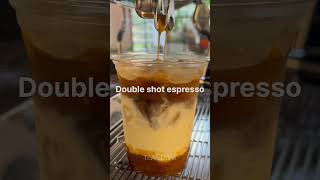 Caramel Macchiato baristatraining coffee vietnamesecoffee barista [upl. by Alenoel]