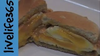 How toMake a Killer Fried Egg amp Peanut Butter Sandwich [upl. by Otnas]