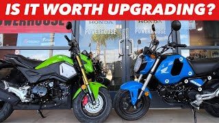 2020 Honda Grom vs 2022 Honda Grom Is it worth the upgrade [upl. by Noicpesnoc806]