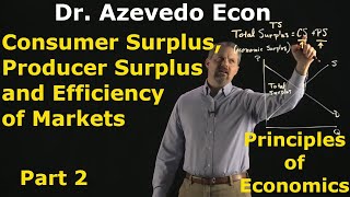 Chapter 7 Consumer Surplus Producer Surplus and the Efficiency of Markets  Part 2 [upl. by Airamanna]