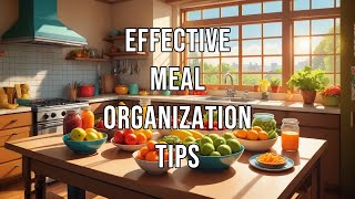 Effective Meal Organization Tips [upl. by Apeed]