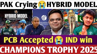 PAK crying😭 PAK no Choice but Accept IND proposal  Jay ShaH Sigh the Contract between BCCI PCB [upl. by Yren]