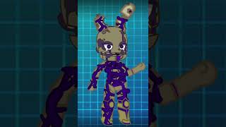 Gacha toxic springtrap  fan Workshop animation [upl. by Yolane440]