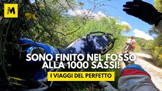 1000 Sassi mi sono AFFOSSATO con l’Africa Twin Le avventure del Perfetto [upl. by Llevron39]