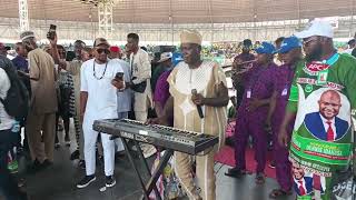 king Benji Igbadumhe live At The Swearing Of Sen Monday Okpebholo As The New Governor Of Edo State [upl. by Cassie]