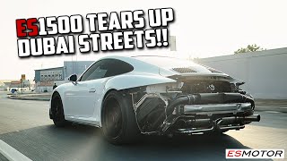 ES1500 1700BHP 9912 MONSTER TEARING UP THE STREETS porsche esmotoruk porsche911 911turbos [upl. by Ait]