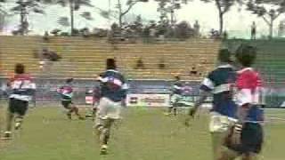 2002 Busan Asian Game Sevens Rugby Final Korea Chinese Taipei [upl. by Reivaj]