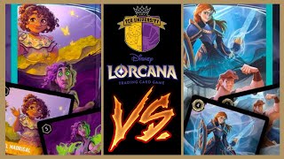 AmberAmethyst Vs SapphireSteel 2  Lorcana Match [upl. by Aviva]