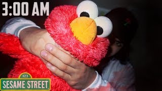 DO NOT PLAY WITH ELMO AT 300 AM  THIS IS WHY  3 AM ELMO CHALLENGE ELMO WANTS TO PLAY [upl. by Nnairb457]