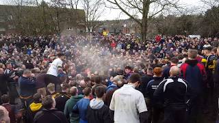 Shrovetide Football Ashbourne 2018  15 [upl. by Eglanteen]