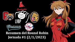 LVBP 202324 Resumen de la Jornada 212024 Round Robin [upl. by Elconin]