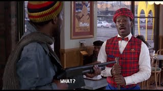 Coming To America 1988  Samuel L Jackson robbing scene  Eddie Murphy  HD🎥 [upl. by Uyr]