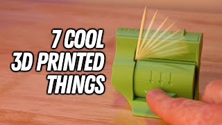 7 Cool 3D Printed things  Epic 3D Printing Timelapses  Printed on the ELEGOO Neptune 4 PRO [upl. by Dido]