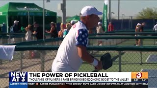 Pickleball brings big economic boost to Phoenix area [upl. by Ilat]