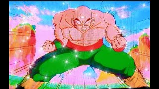 Dragon Ball Z Tienshinhan Vs Nappa Part 1  Nappa injures Tiens Arm  DBZ Tien Saiyan Fight [upl. by Shauna]