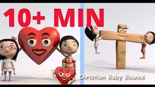 Jesus Loves the little children And More  Christian Baby Bounce 3D Animation Compilation [upl. by Nairrad349]