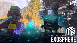 Defeating the WARDEN in BM Exosphere  Ep 7  survival minecraft modded [upl. by Hahcim]