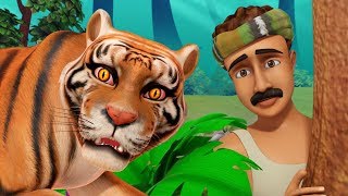 Chuha Aur Tamatar 3D Animated Hindi Moral Stories for Kids चूहा और टमाटर Rat Panchatantra Tales [upl. by Kenney]