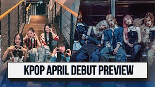 ALL NEW KPOP GROUP DEBUTS IN APRIL 2024 [upl. by Euqirdor832]