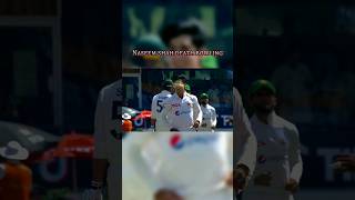 Naseem shah death bowling 🏏 cricket ytshortsindia viralvideo dance yt baby comedy shorts [upl. by Binnings]