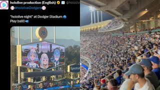 Hololive Underestimated Their Overseas Fans With The Los Angeles Dodgers Collab [upl. by Armin620]