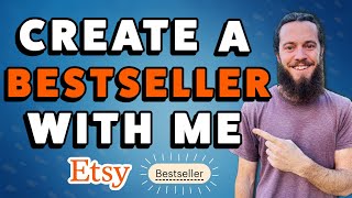 How to QUICKLY Design a Best Seller on Etsy with No Experience [upl. by Necaj]