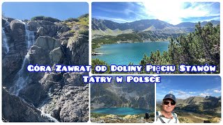 Zawrat od Doliny Pięciu Stawów  Tatry  Polska [upl. by Selimah]