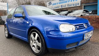 2001 Volkswagen Golf 28 V6 204Bhp 4MOTION Jazz Blue 3rd Hatchback Manual Petrol [upl. by Yenaj590]