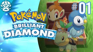 WELCOME TO SINNOH  Pokemon Brilliant Diamond amp Shining Pearl  Part 1 [upl. by Retxab]