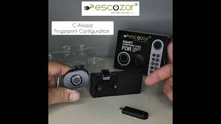 Escozors CAmaze Fingerprint DrawerCabinet Lock Fingerprint Configuration Process [upl. by Tychon804]