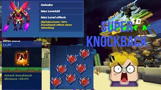 Super Knockback in bed wars Blockman go [upl. by Alrep]