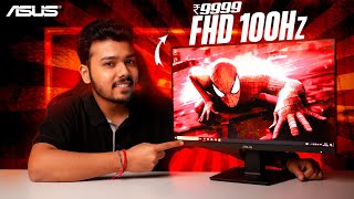 Budget FHD 100Hz Gaming Monitor under Rs 10000  ASUS VA24EHF [upl. by Nyl]