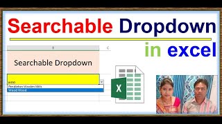 Excel Tutorial Creating a Searchable Dropdown List for Effortless Data Selectionexcel [upl. by Dempsey]