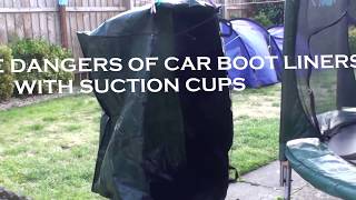 The Dangers Of Car Boot Liners With Suction Cups FIRE [upl. by Fonville]