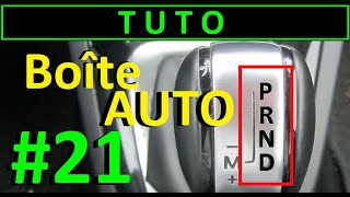 TUTO 21  Voiture boîte AUTOMATIQUE Permis de conduire [upl. by Nnaeirrac]