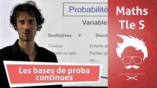 Terminales  révisions bac  les bases des probabilités continues [upl. by Teerprug]