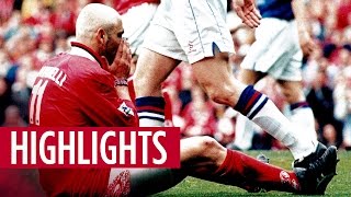 MATCH HIGHLIGHTS  Boro v Chesterfield FA Cup SemiFinal April 1997 [upl. by Eilac]