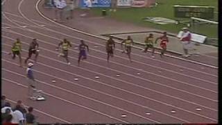 2007 USA Track amp Field Championships 100M Final [upl. by Nemsaj]