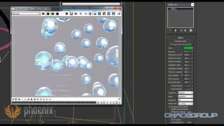 Splashes Simulation with Phoenix FD 20 [upl. by Ramonda]