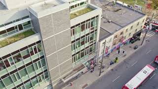 795807 Broadview Ave Toronto  Craft Development Drone Video [upl. by Lavro677]